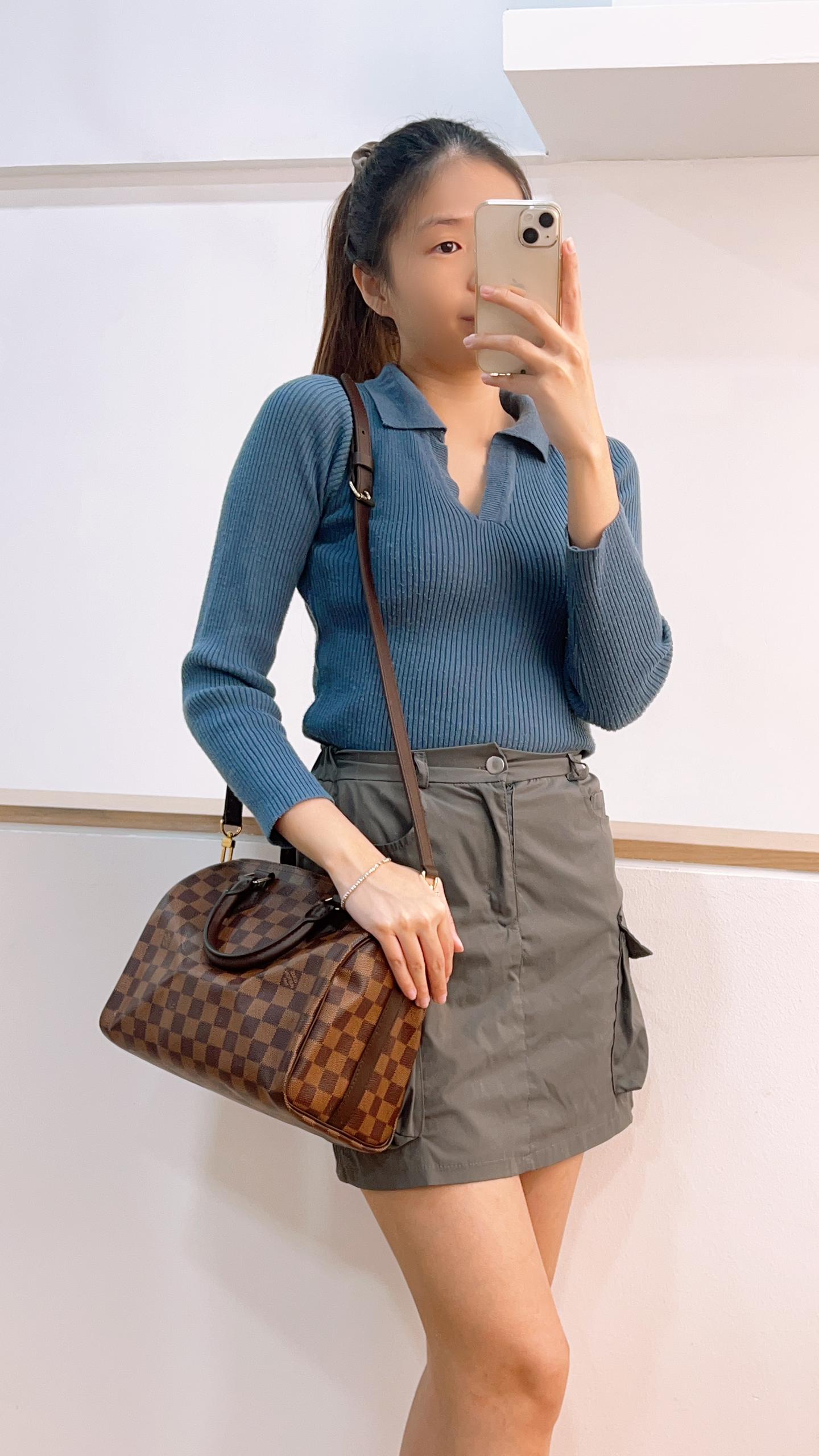 LV Damier Ebene Speedy 25B