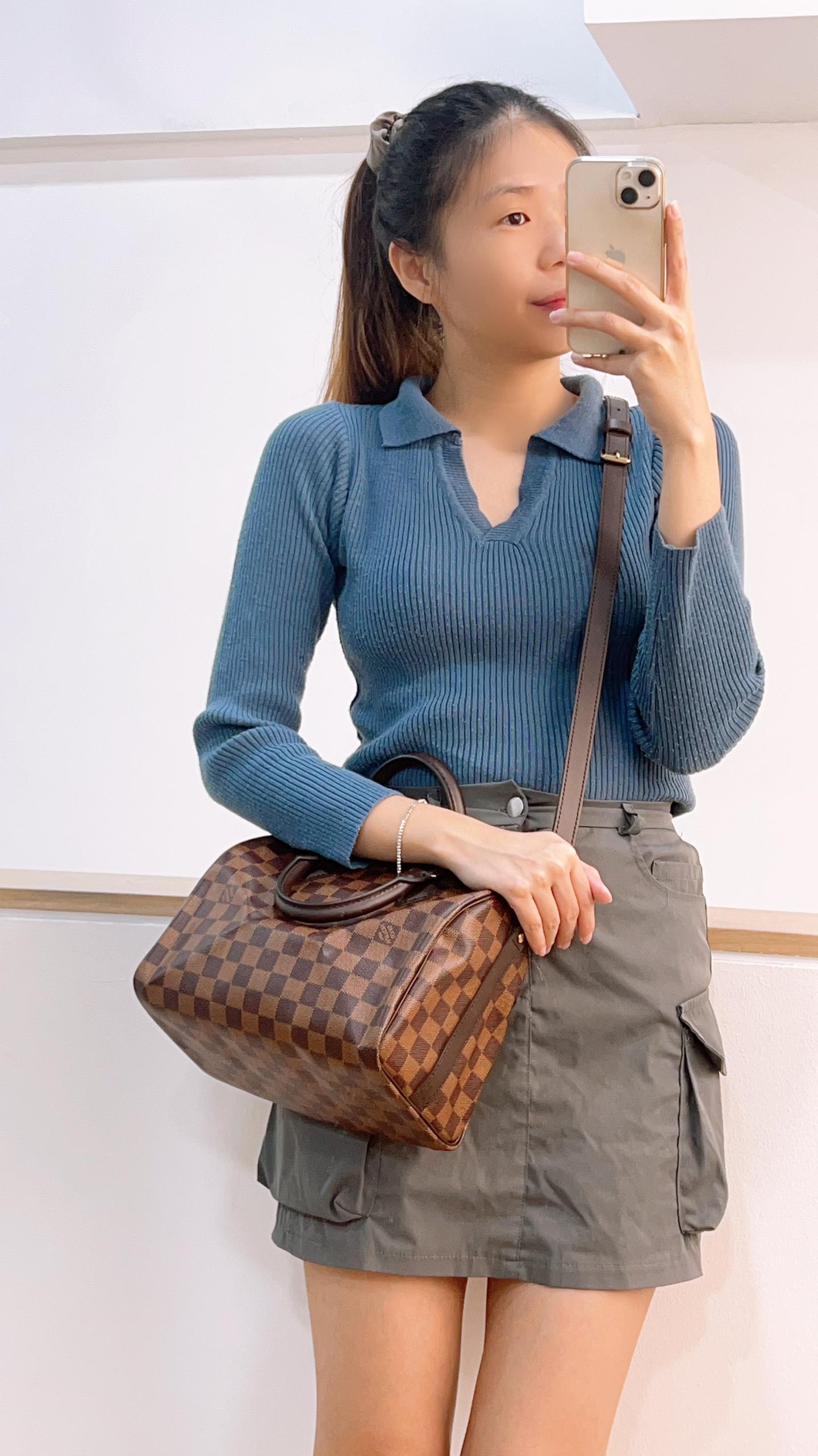 LV Damier Ebene Speedy 25B