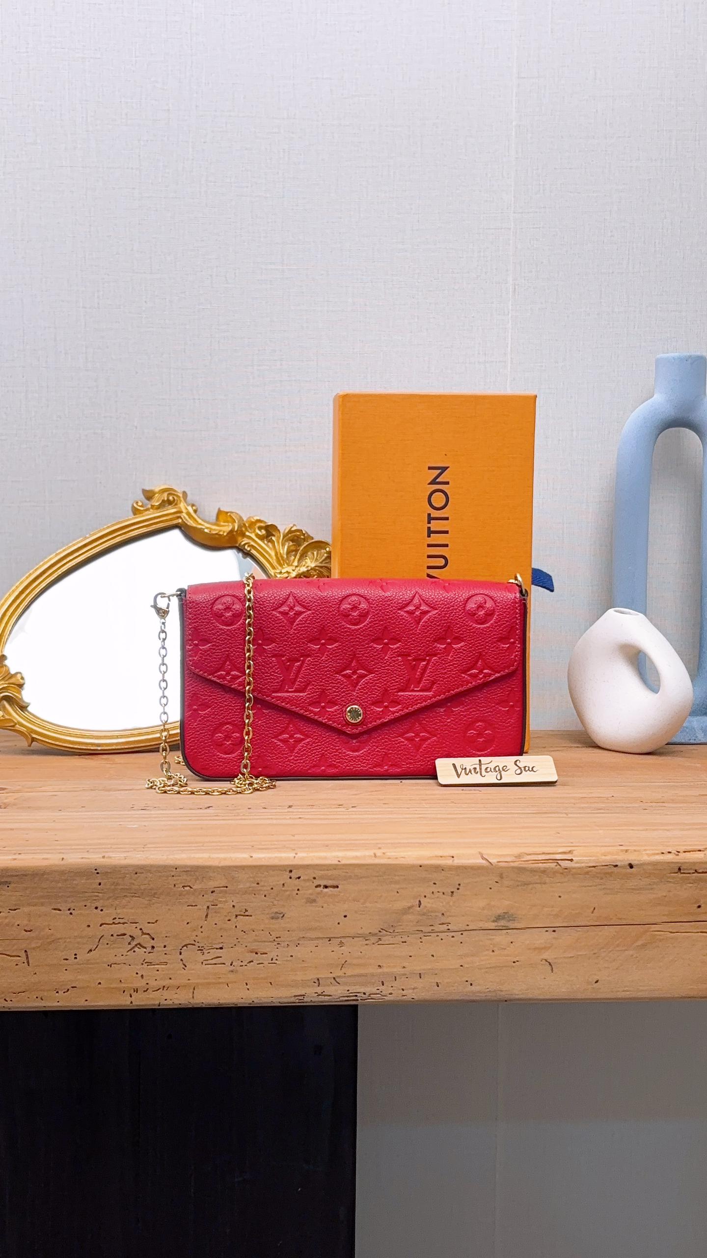 Rouge Empreinte Felicie Pochette