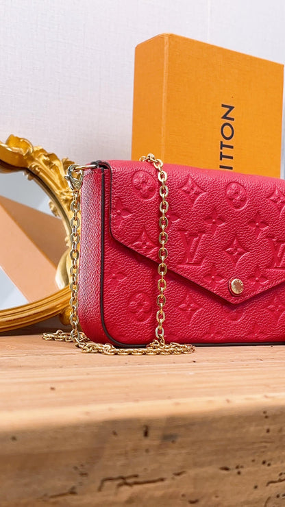 Rouge Empreinte Felicie Pochette