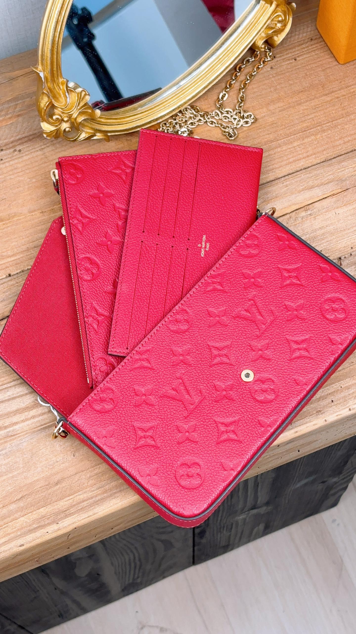 Rouge Empreinte Felicie Pochette