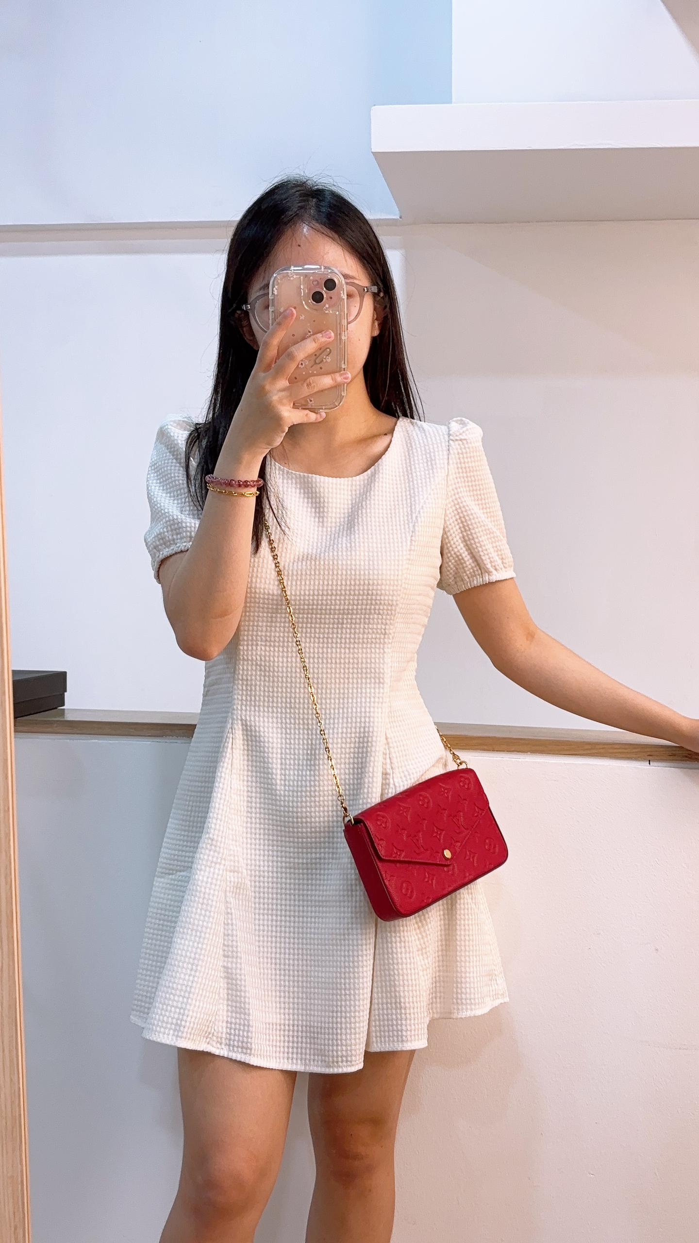 Rouge Empreinte Felicie Pochette