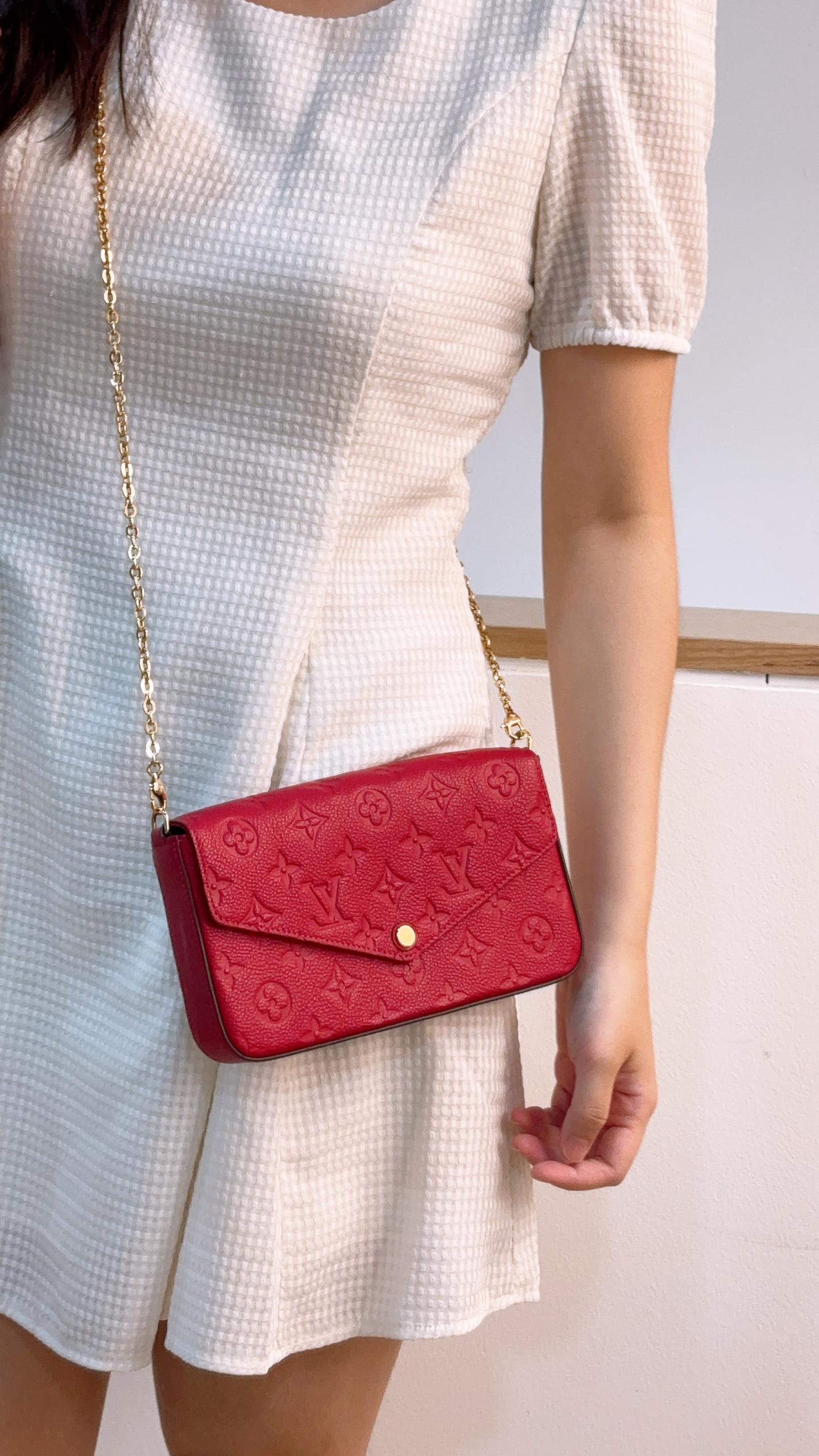 Rouge Empreinte Felicie Pochette