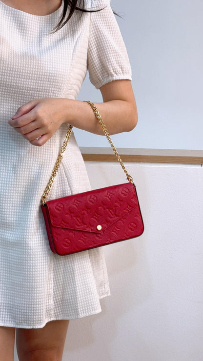 Rouge Empreinte Felicie Pochette