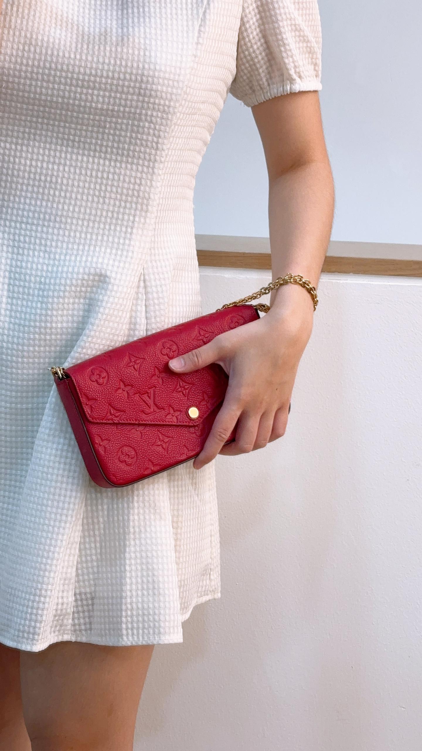 Rouge Empreinte Felicie Pochette