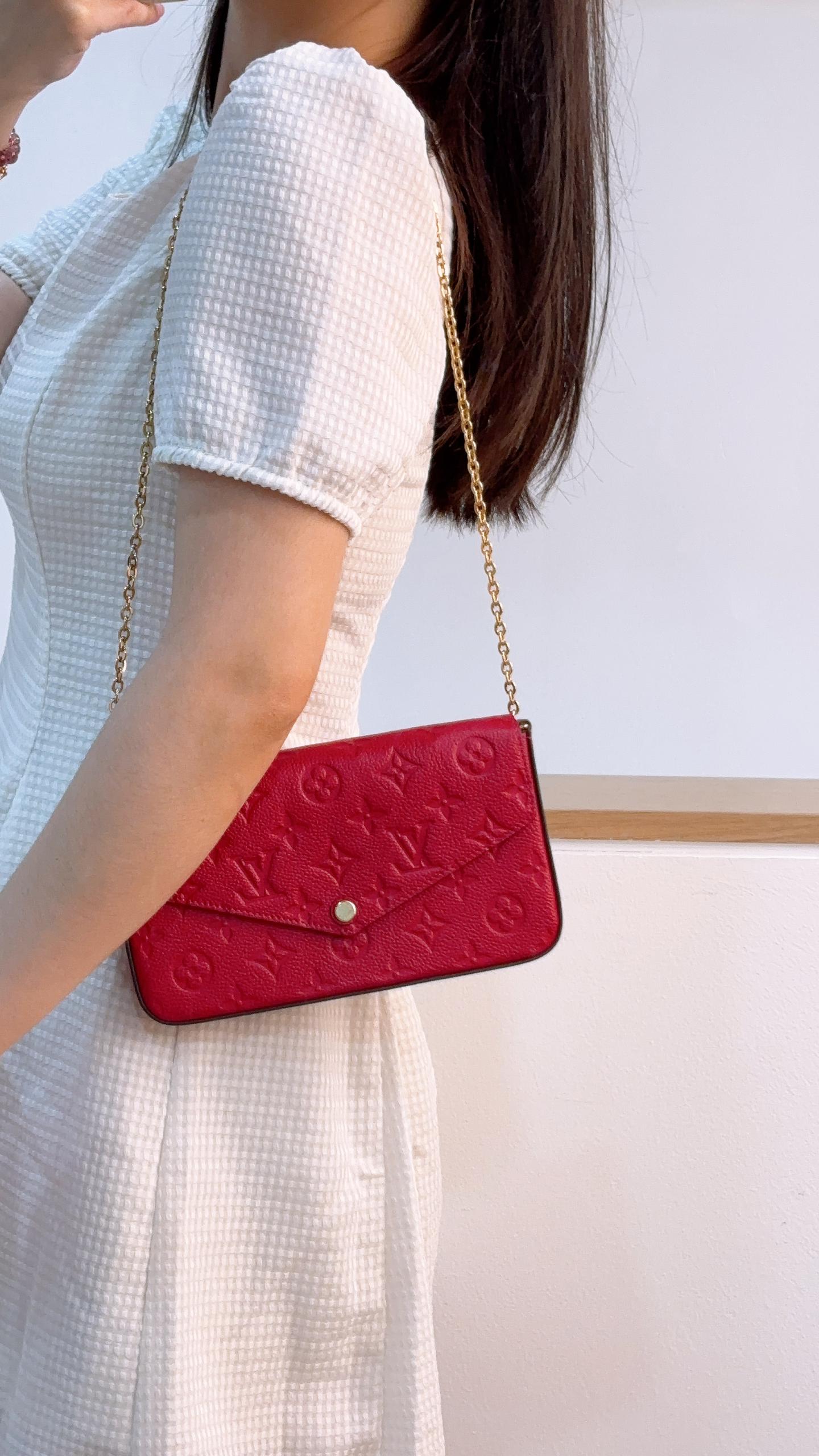 Rouge Empreinte Felicie Pochette