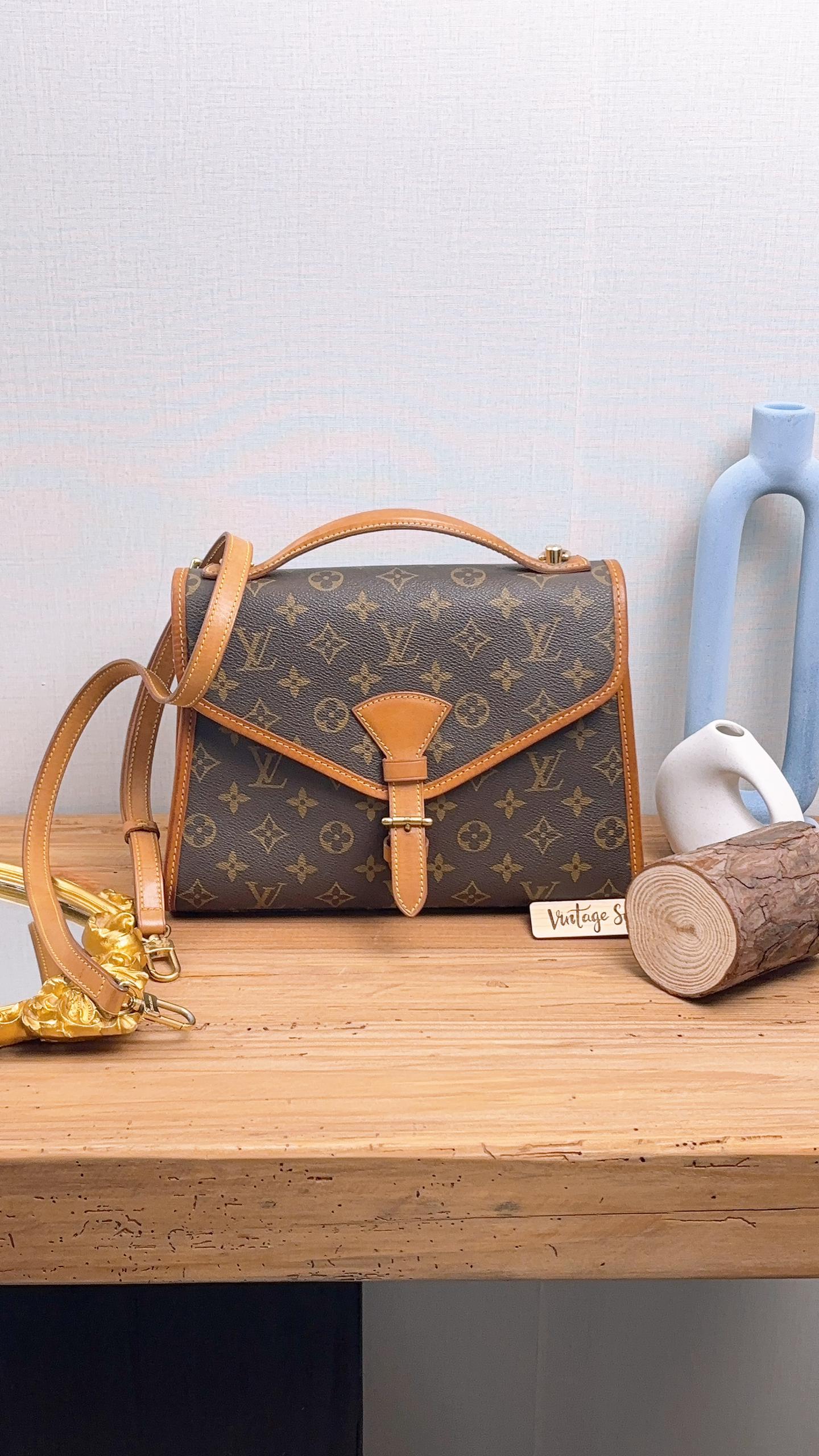 LV Monogram Bel Air Bag with Strap