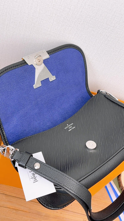 LV Black Epi Buci