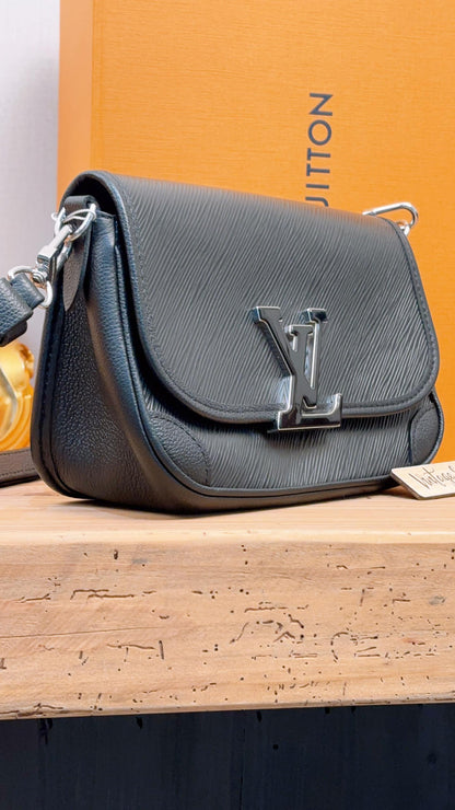 LV Black Epi Buci