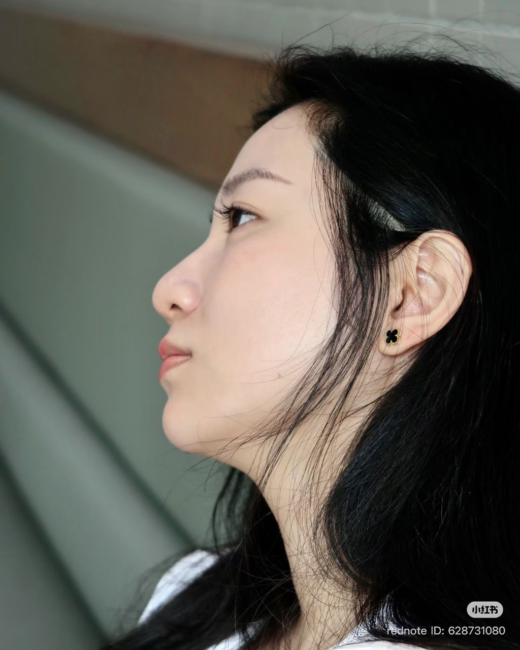 VCA Black Sweet Alhambra Onyx Ear-studs