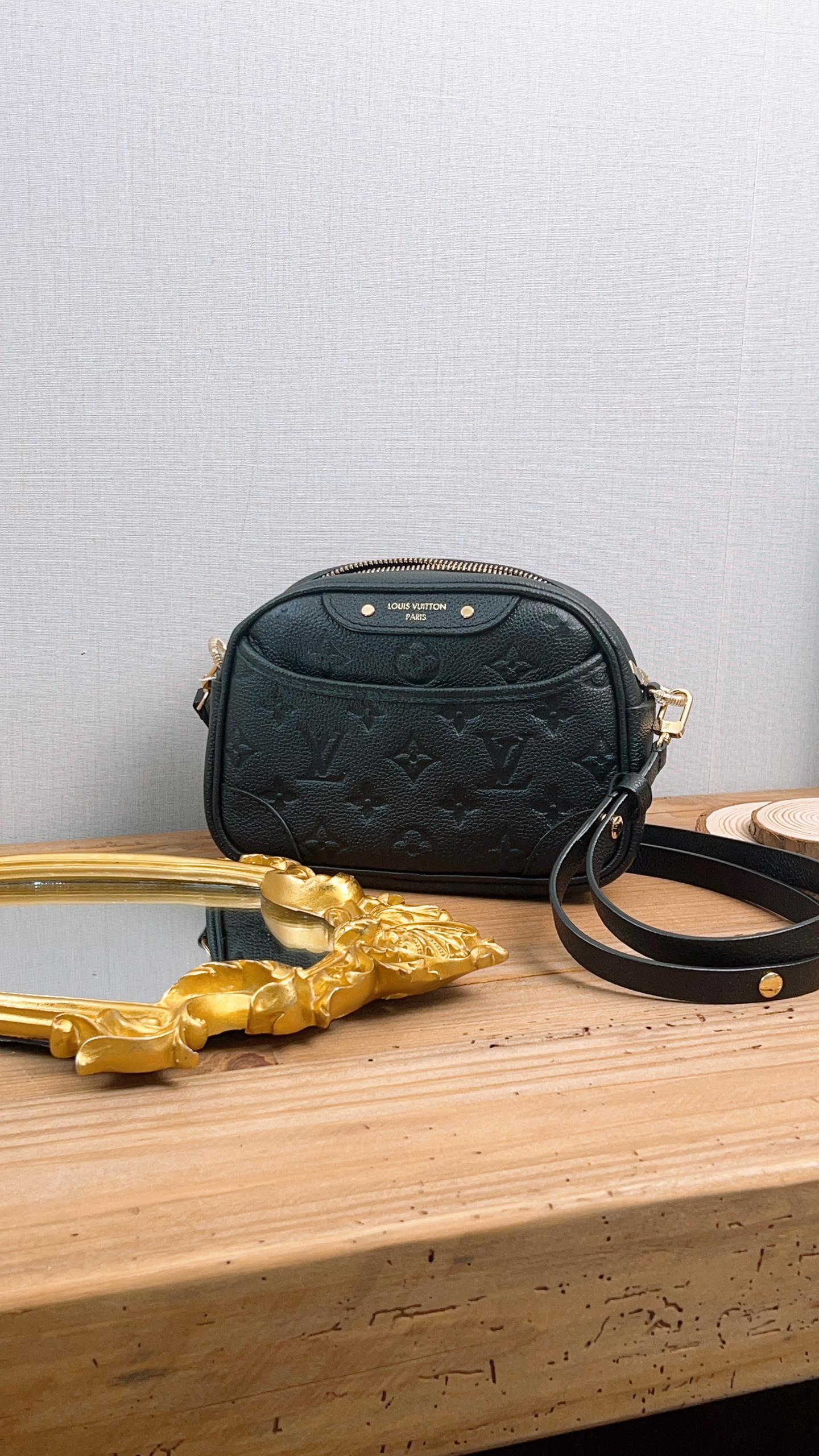 LV Black Empreinte Tiny Camera Bag