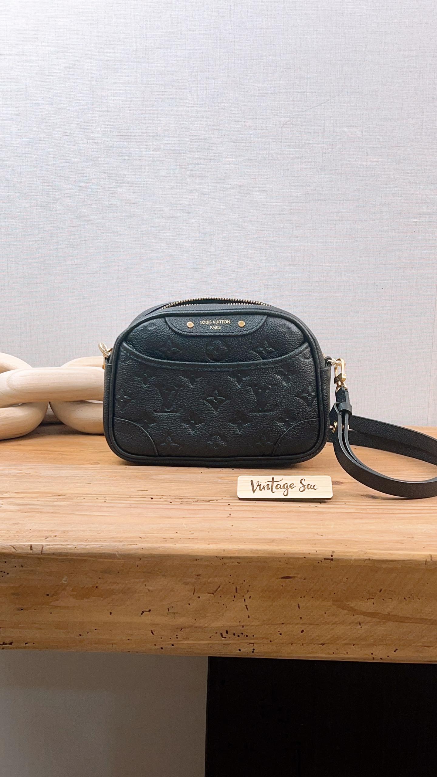 LV Black Empreinte Tiny Camera Bag