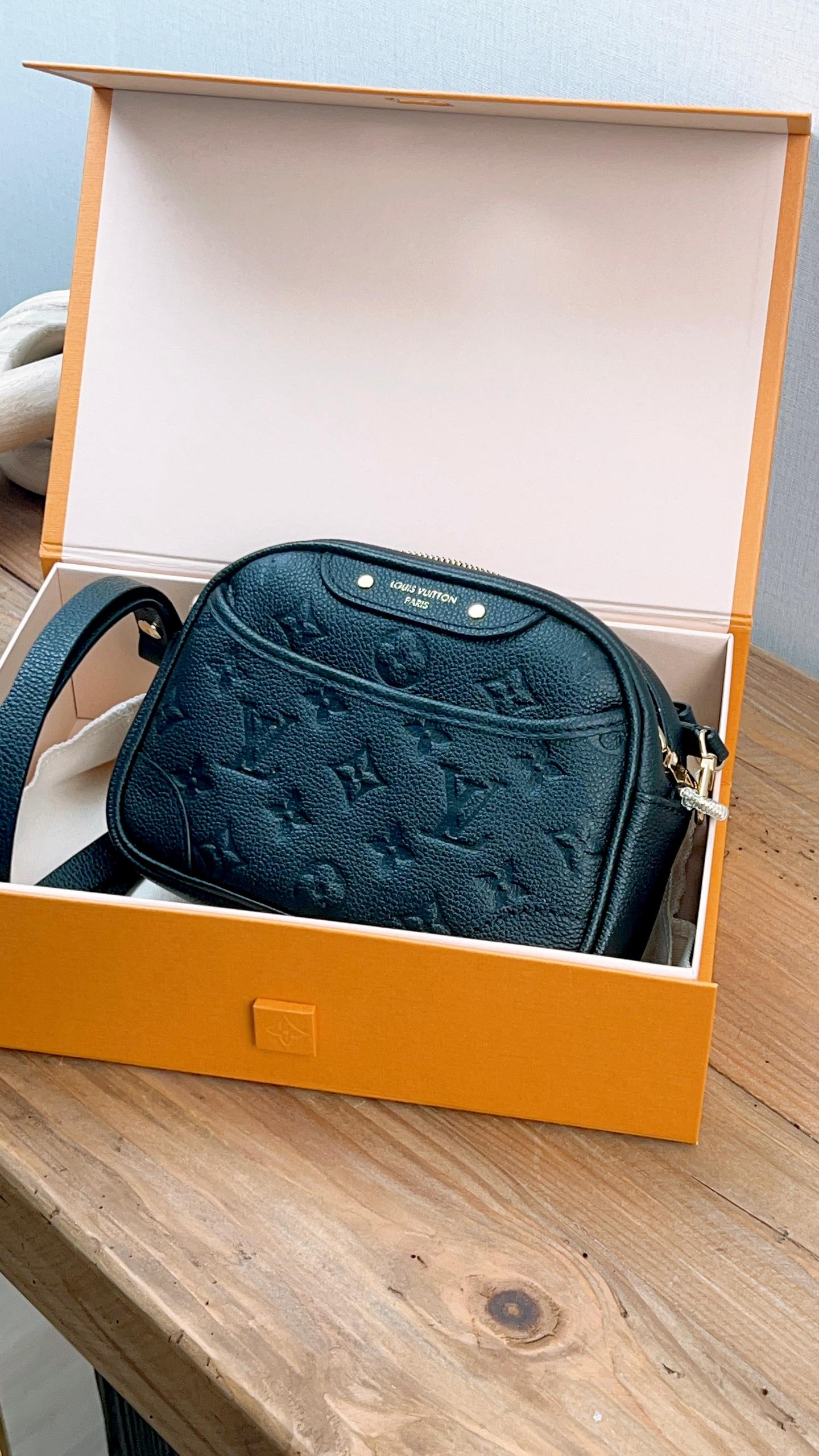 LV Black Empreinte Tiny Camera Bag