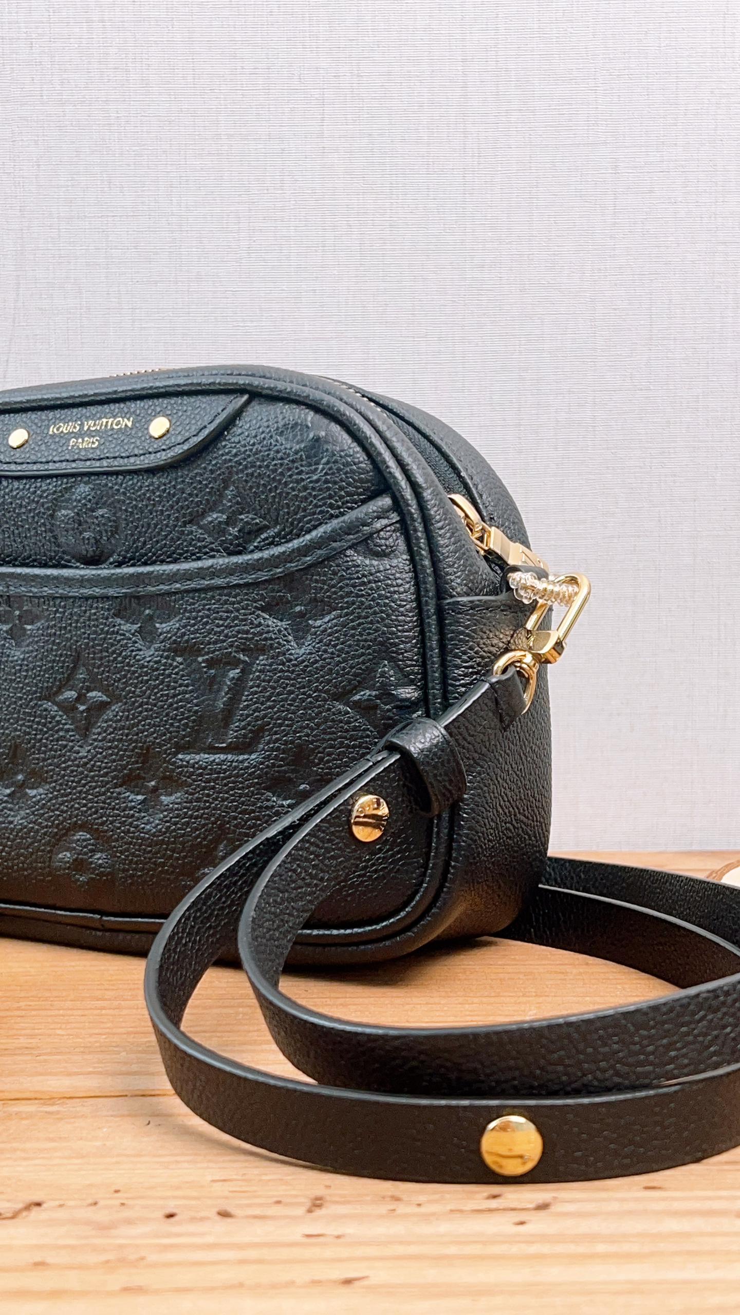 LV Black Empreinte Tiny Camera Bag