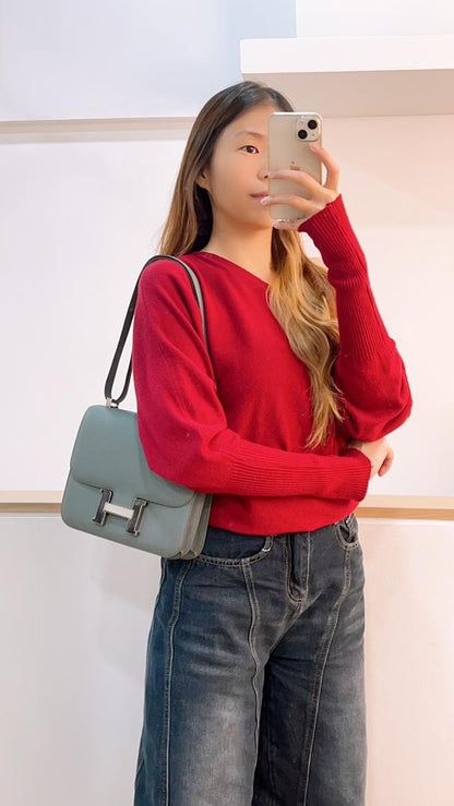 Hermes Epsom Vert Amande C24 PHW