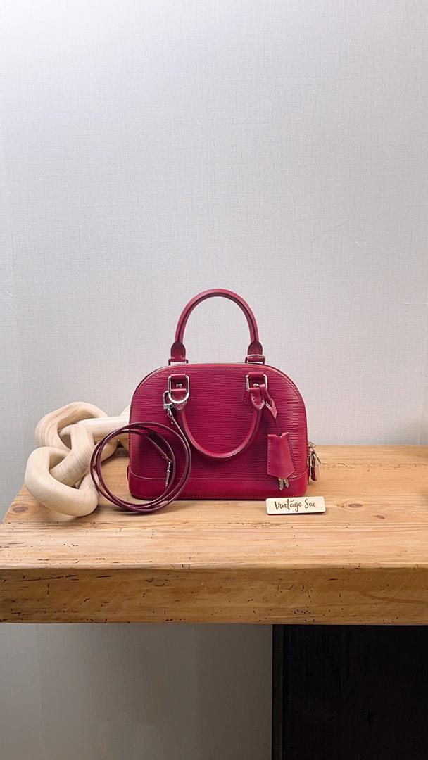 LV Rasberry Red Epi Alma BB (SHW)