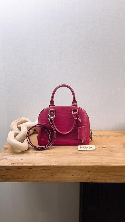LV Rasberry Red Epi Alma BB (SHW)