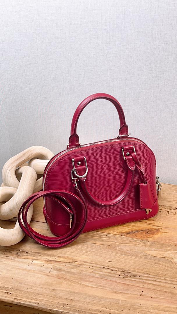 LV Rasberry Red Epi Alma BB (SHW)