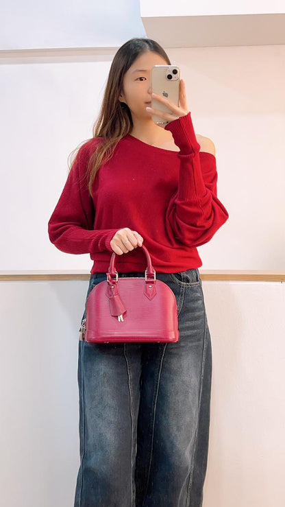 LV Rasberry Red Epi Alma BB (SHW)
