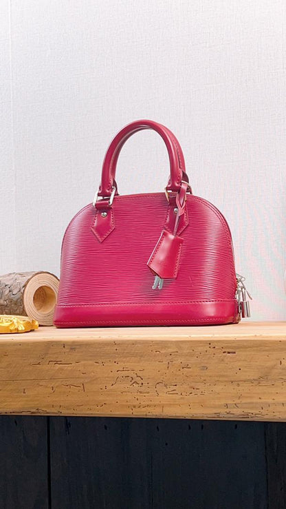 LV Rasberry Red Epi Alma BB (SHW)