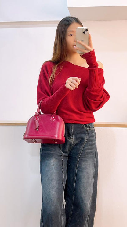 LV Rasberry Red Epi Alma BB (SHW)