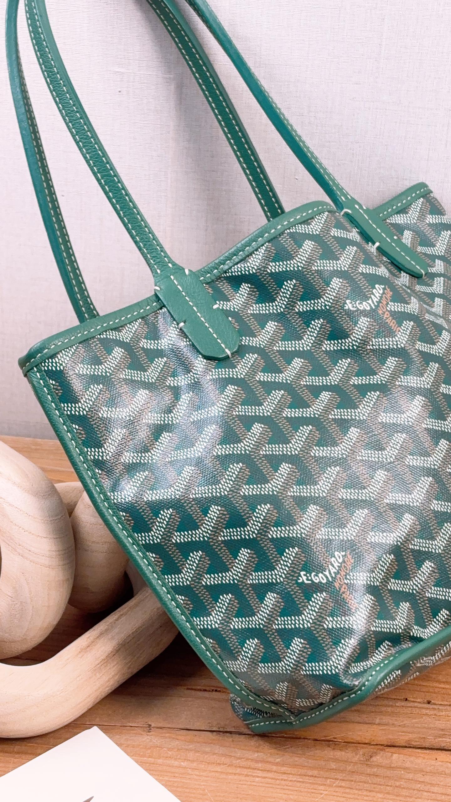 Goyard Green Mini Anjou