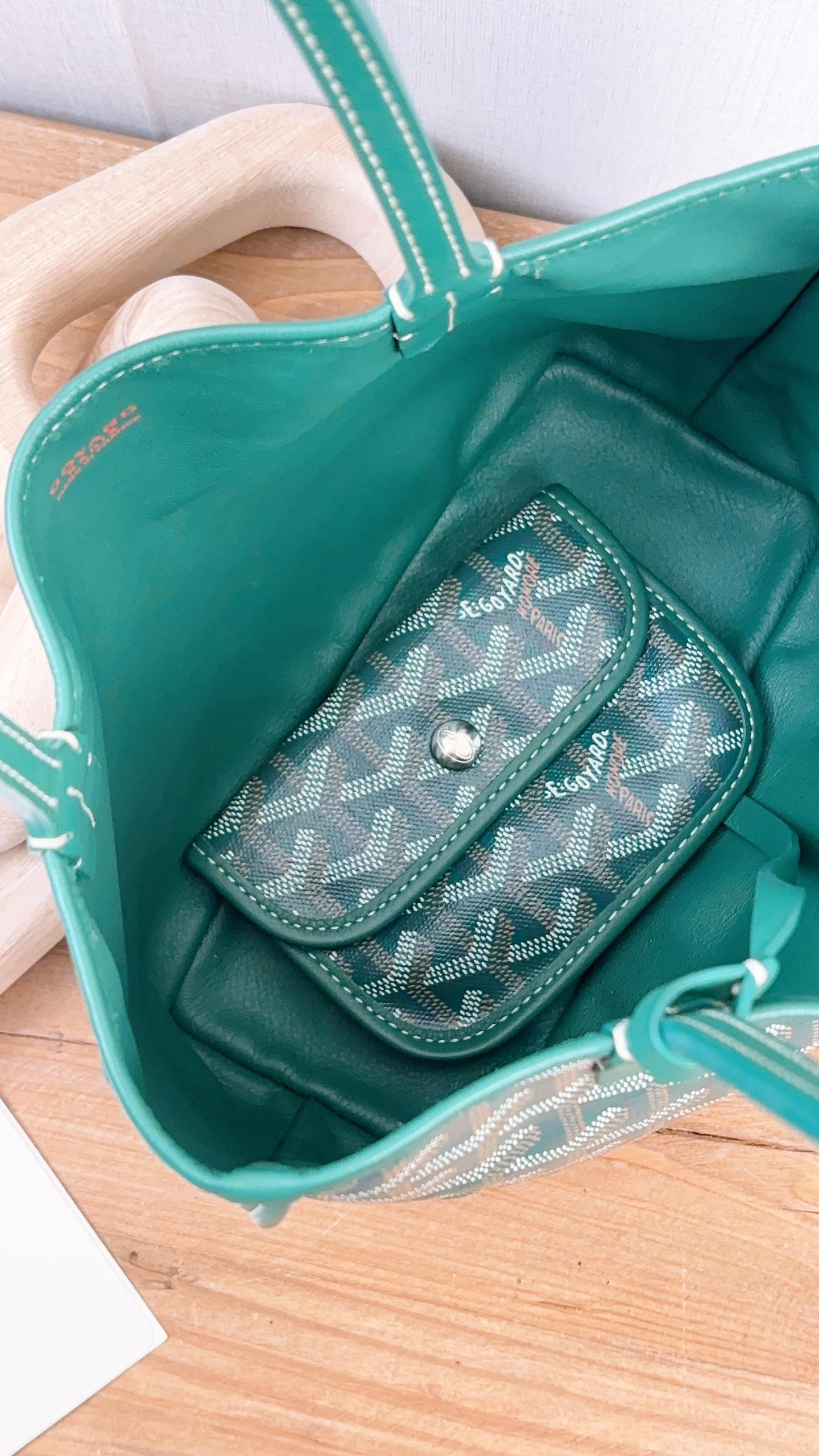 Goyard Green Mini Anjou