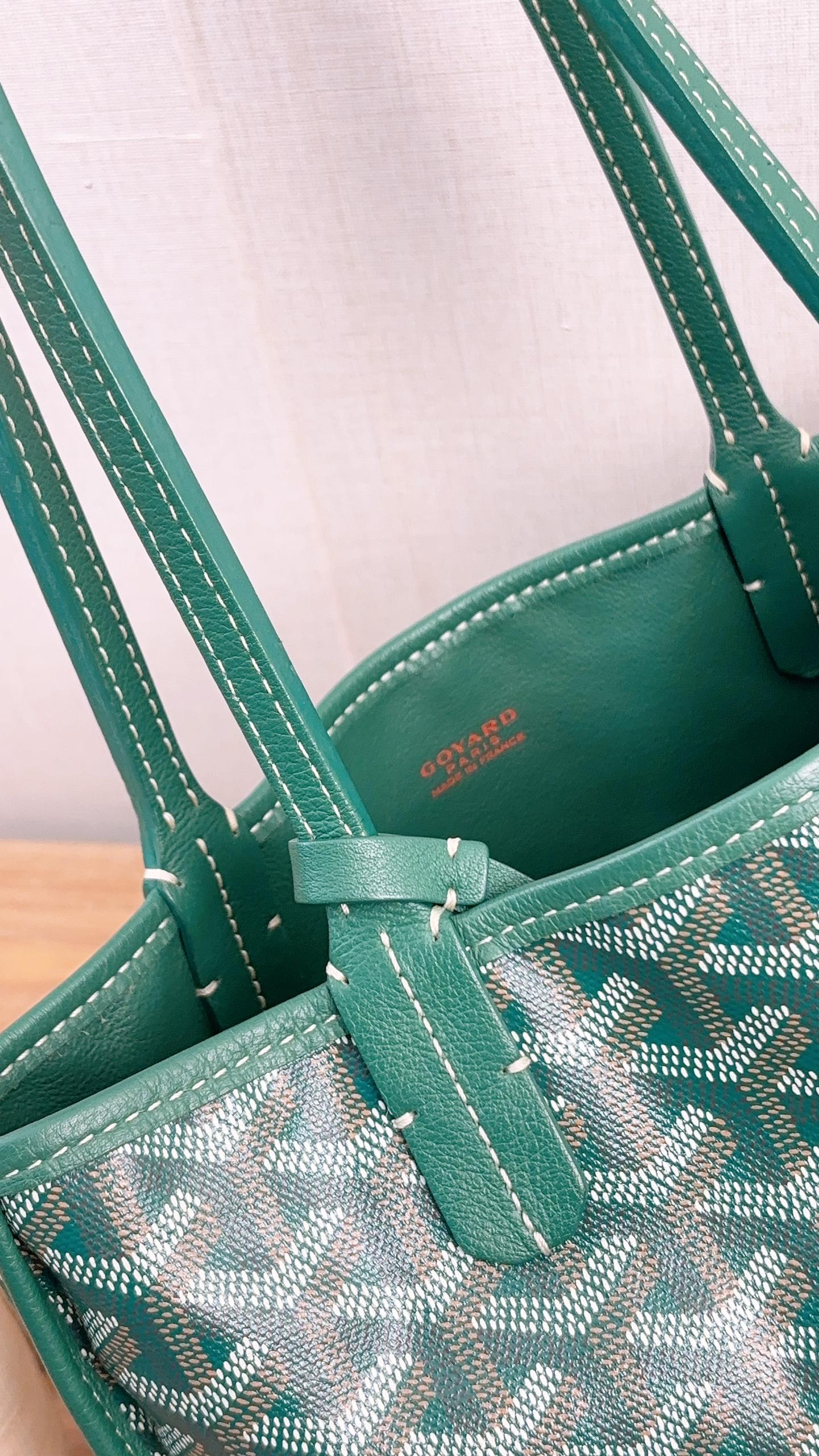 Goyard Green Mini Anjou