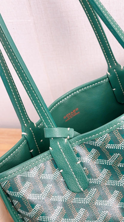Goyard Green Mini Anjou