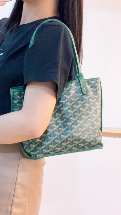 Goyard Green Mini Anjou