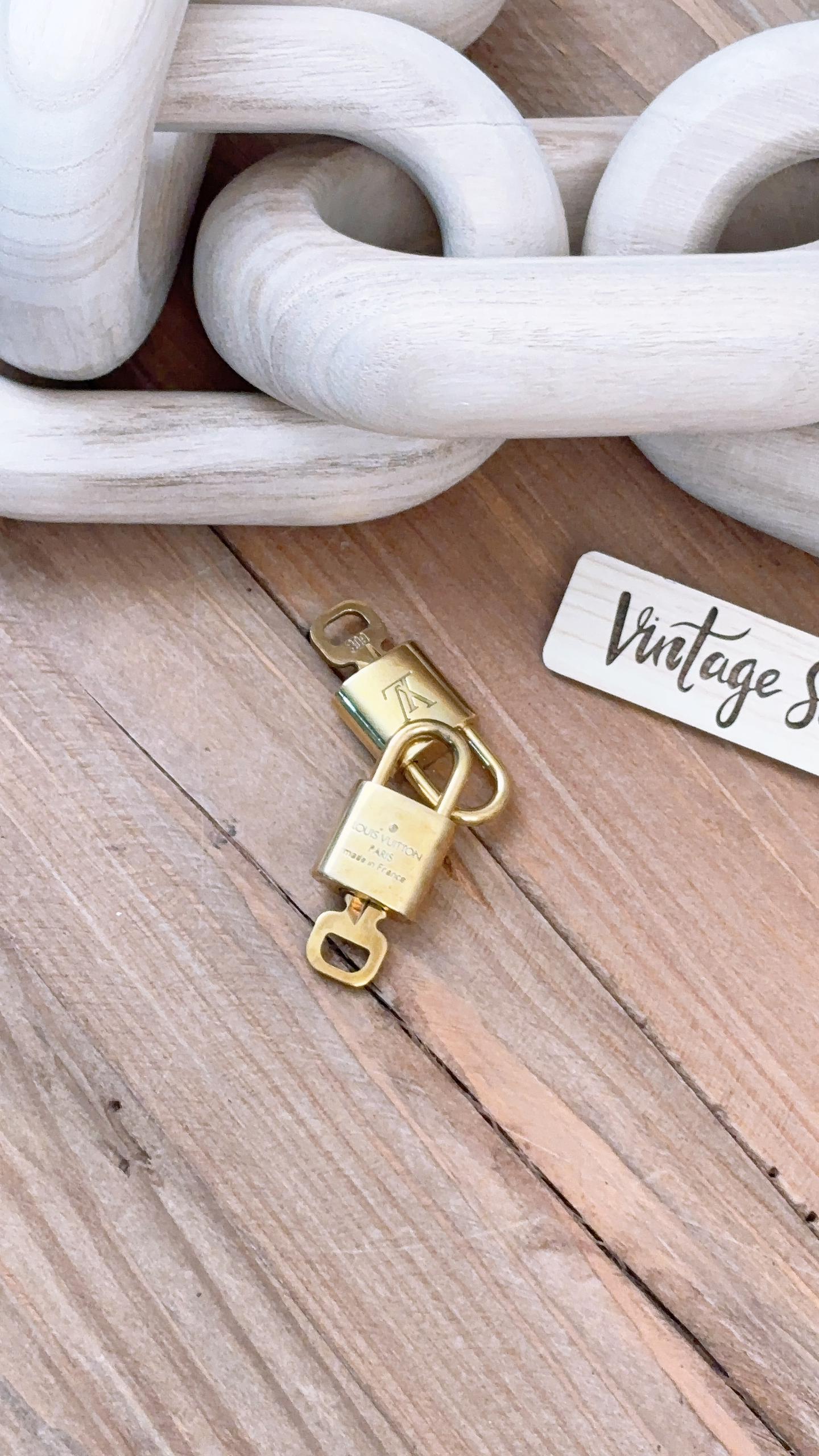 LV Gold Padlock