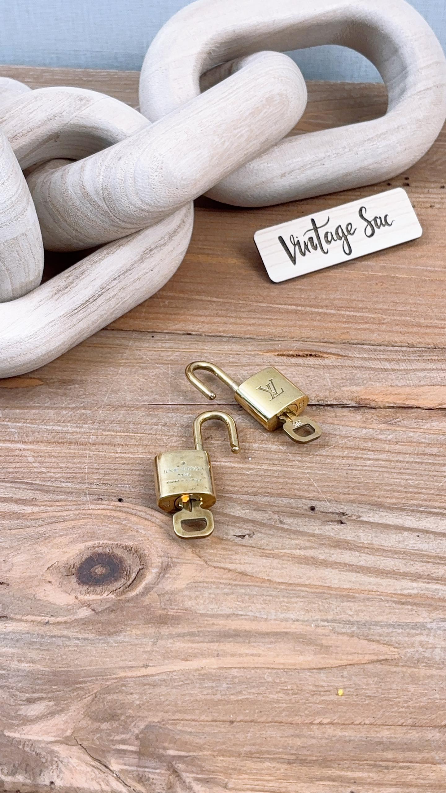 LV Gold Padlock