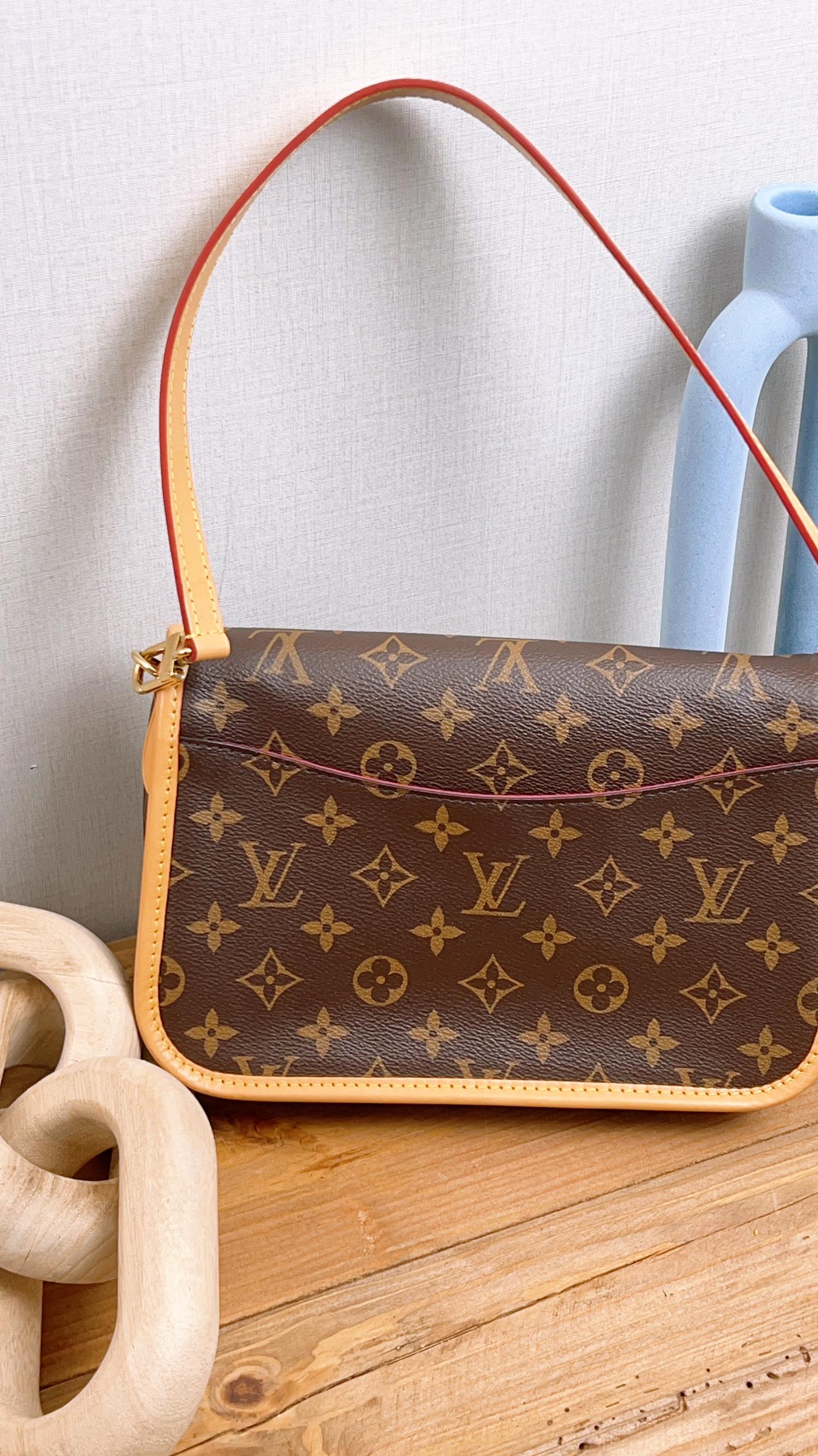 LV Monogram Fuchsia Diane