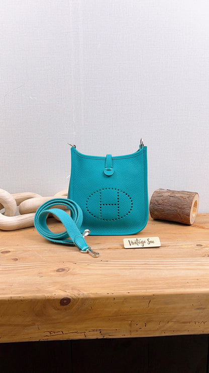 Hermes Vert Vertigo Mini Evelyne (PHW)