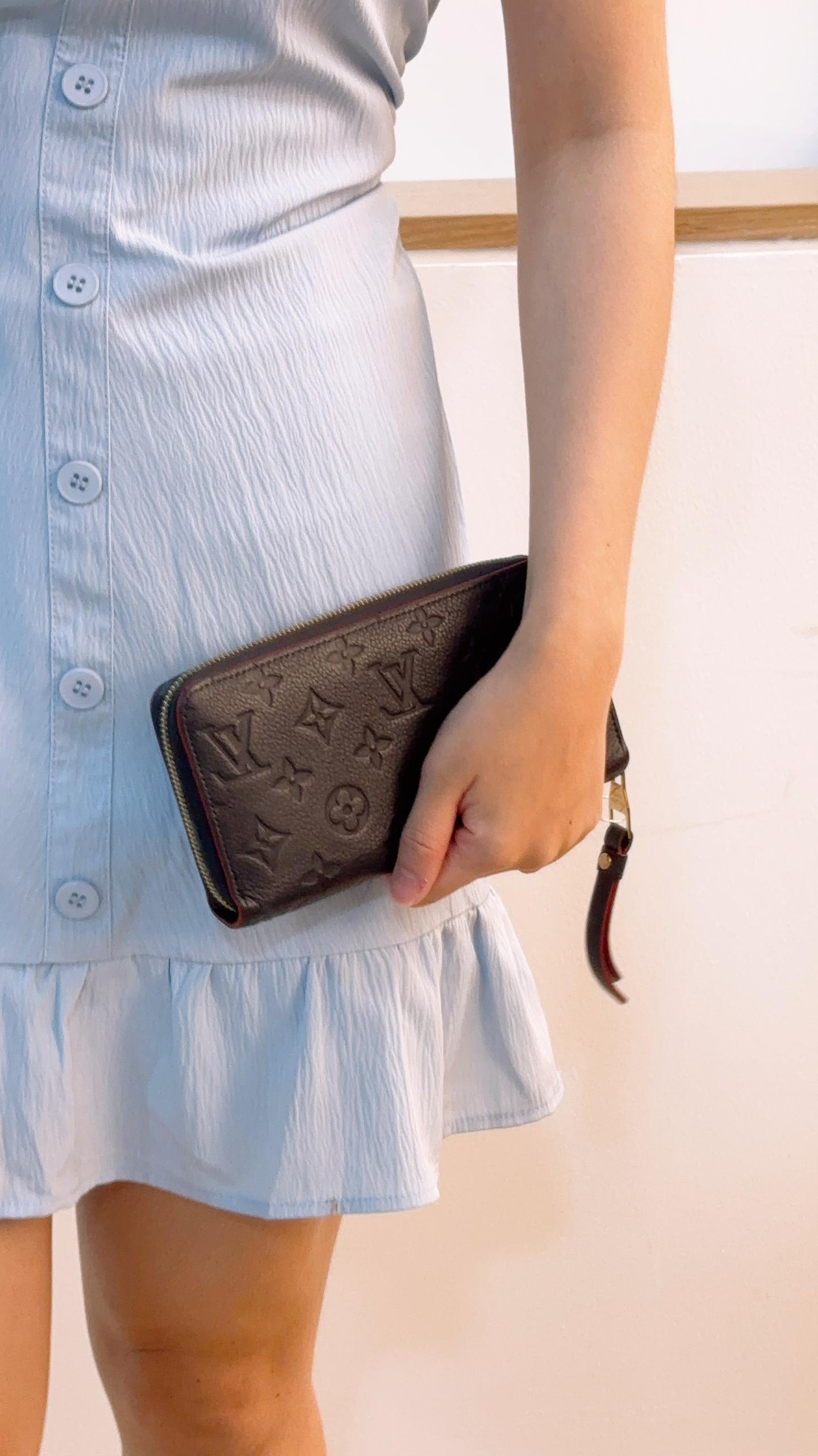 LV Navy Empreinte Zippy Wallet