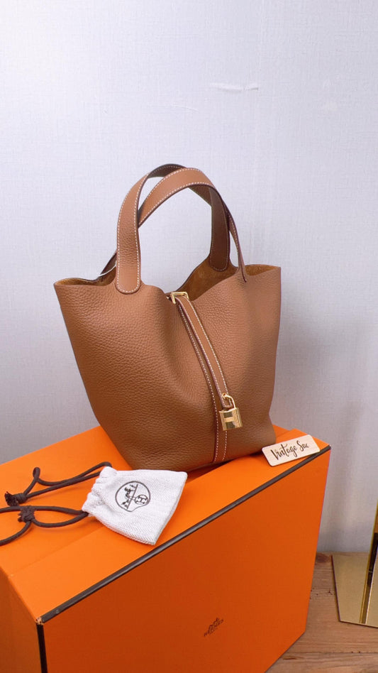 Hermes Gold Picotin 22