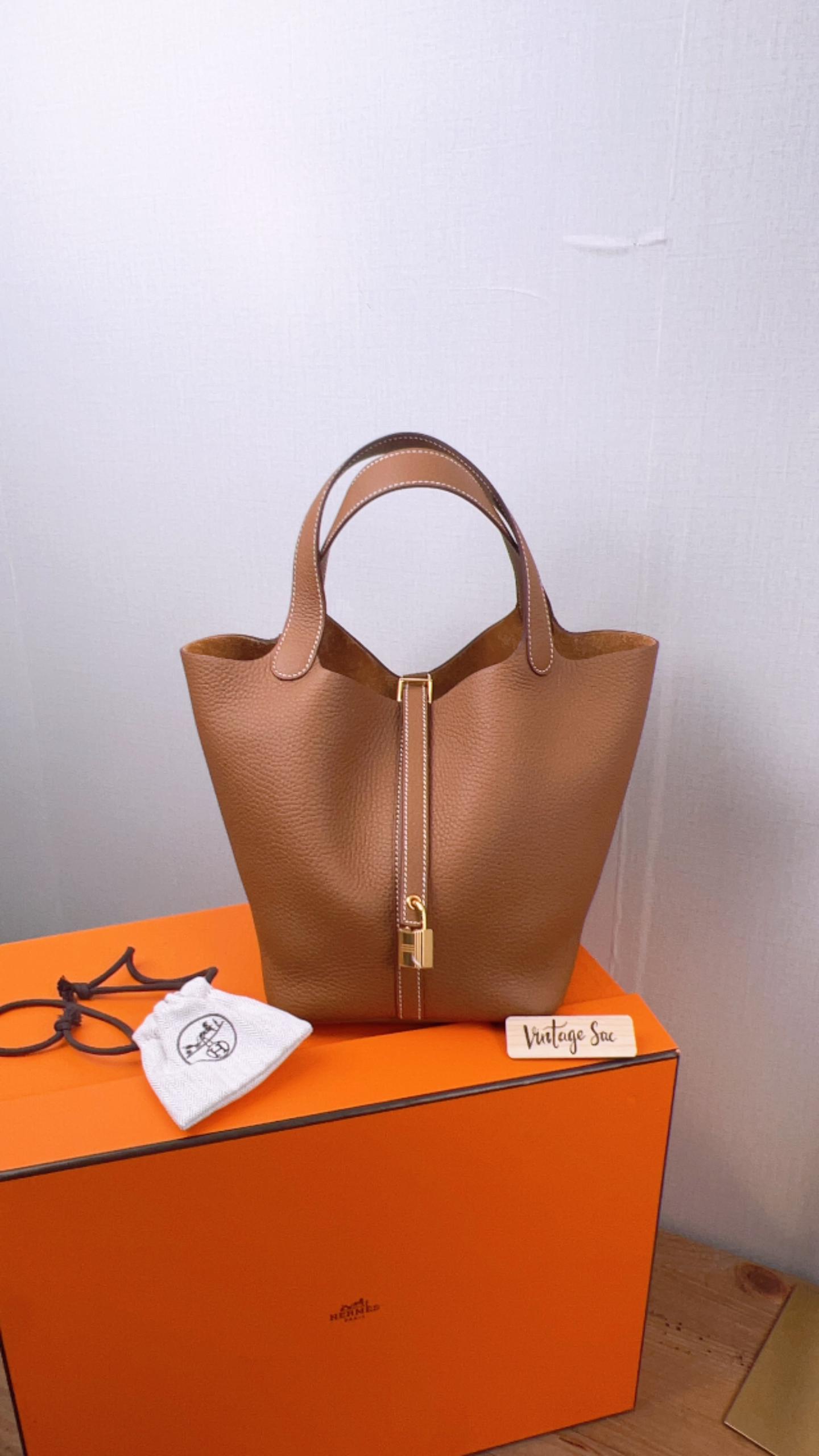 Hermes Gold Picotin 22