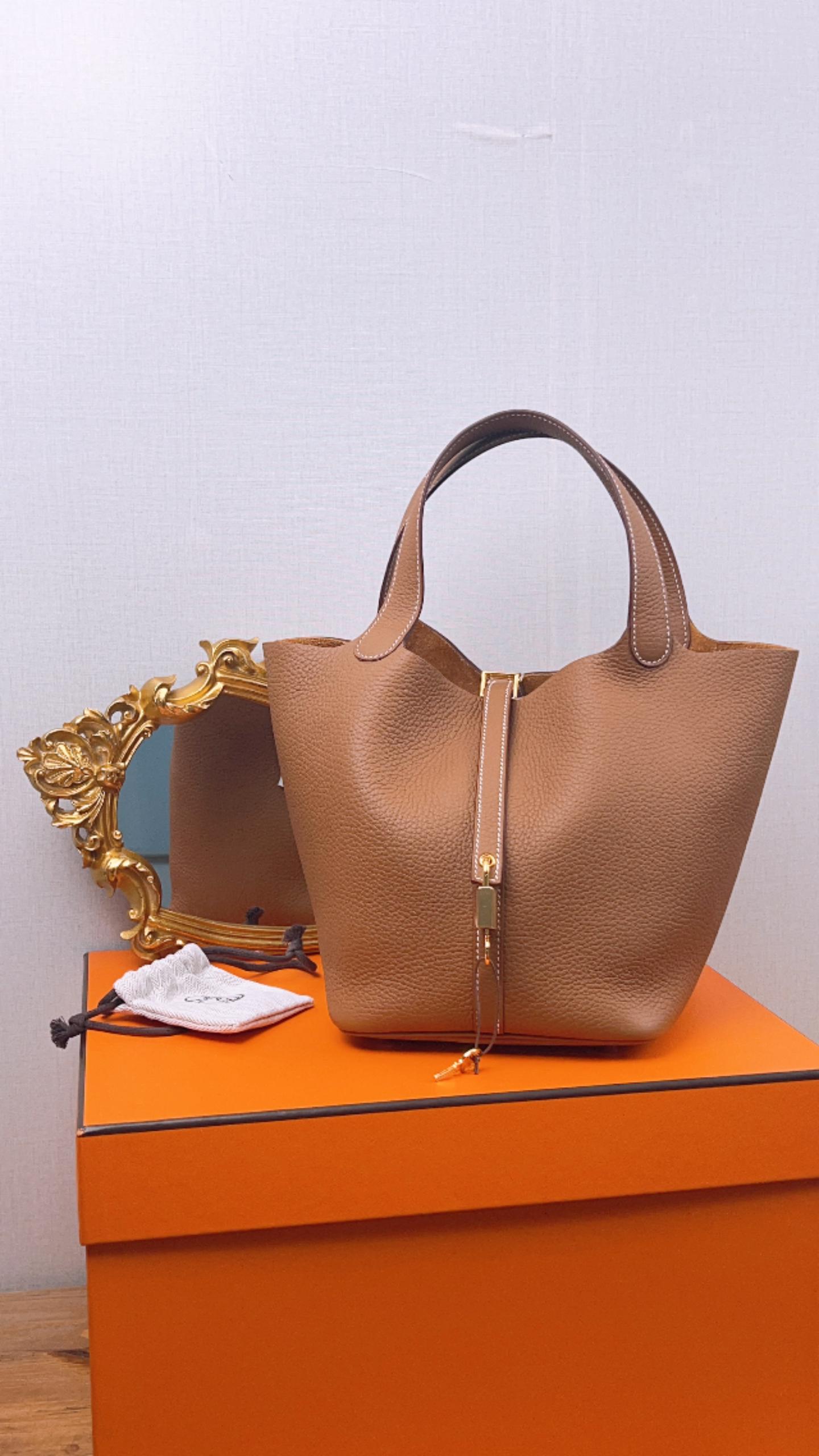 Hermes Gold Picotin 22