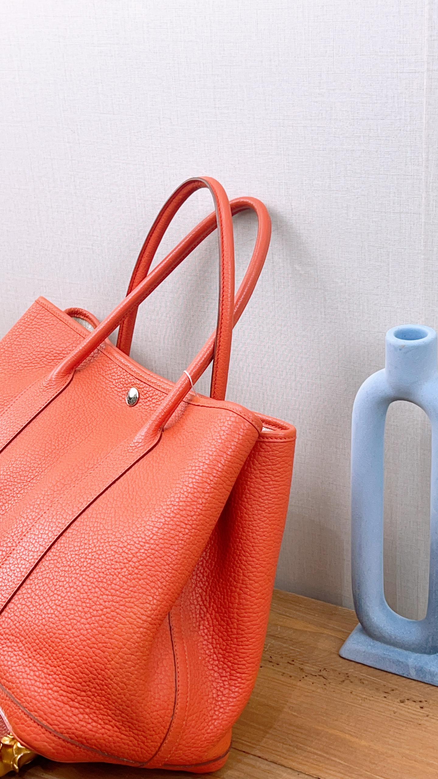 Hermes Capucine Garden Party 36