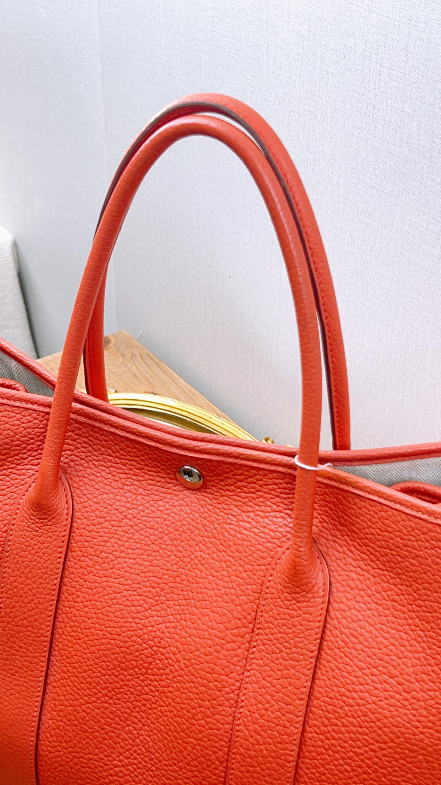 Hermes Capucine Garden Party 36