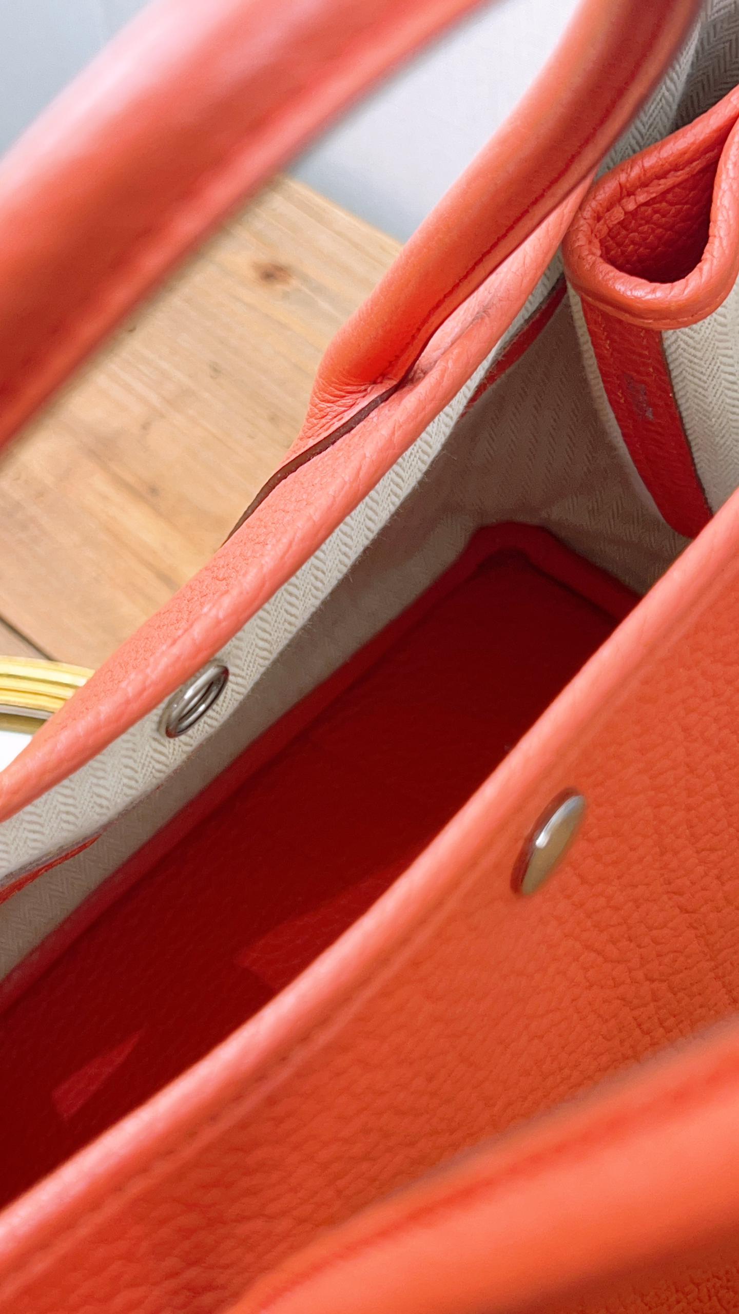 Hermes Capucine Garden Party 36