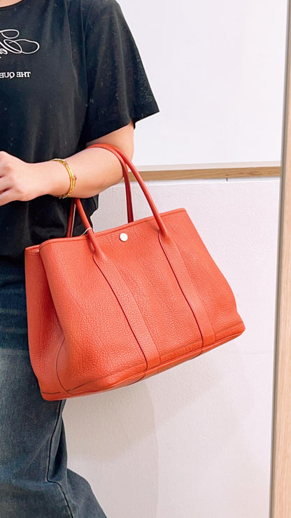 Hermes Capucine Garden Party 36