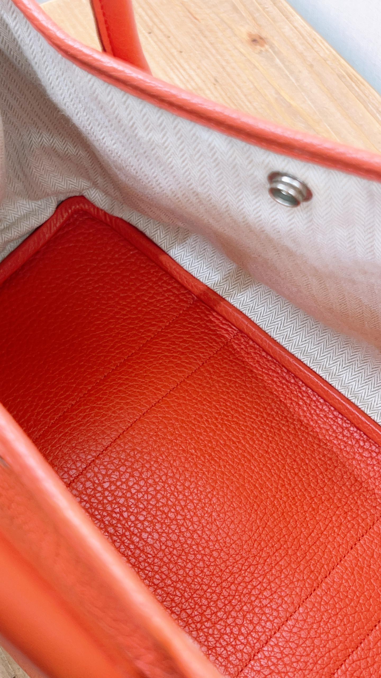 Hermes Capucine Garden Party 36