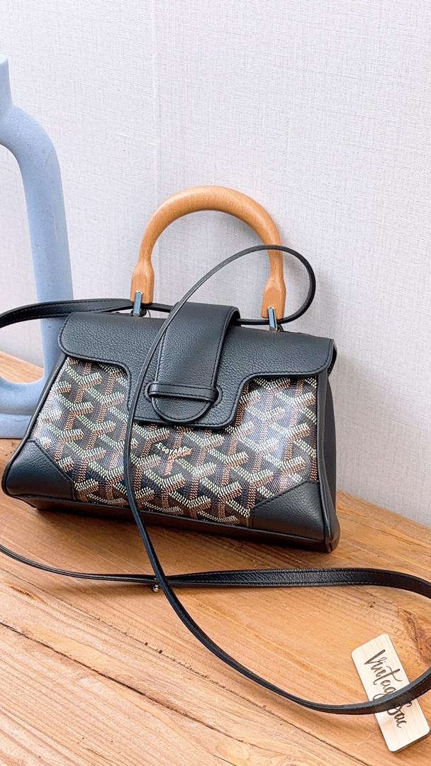 Goyard Black Mini Saigon