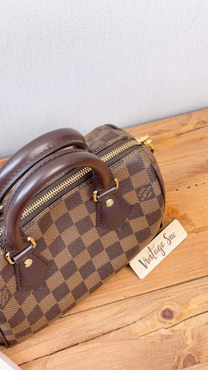 LV Damier Ebene Speedy 20 Bandouliere