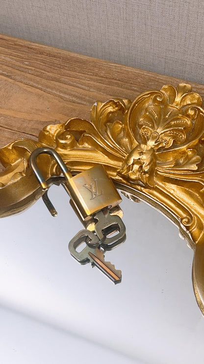 LV Key and Padlock