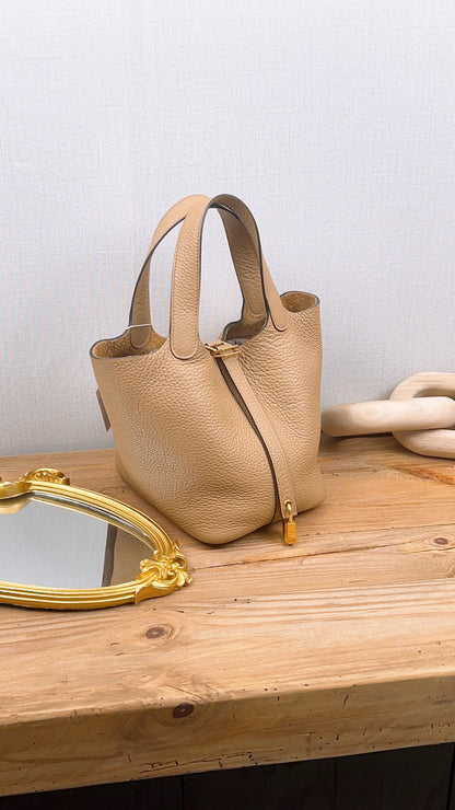 Hermes Chai Picotin 18 (GHW)