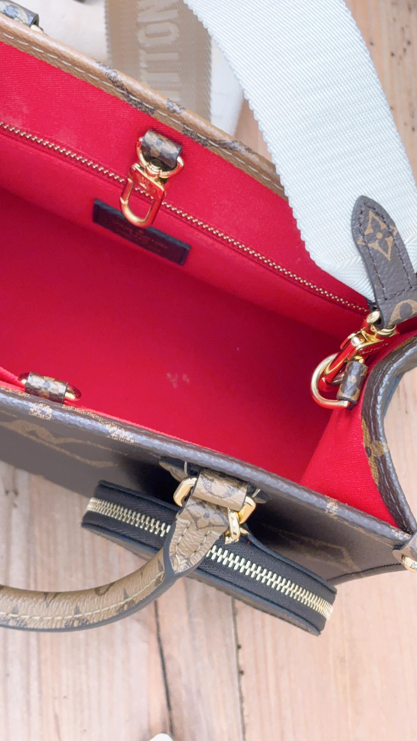 LV Reverse Monogram On The Go PM