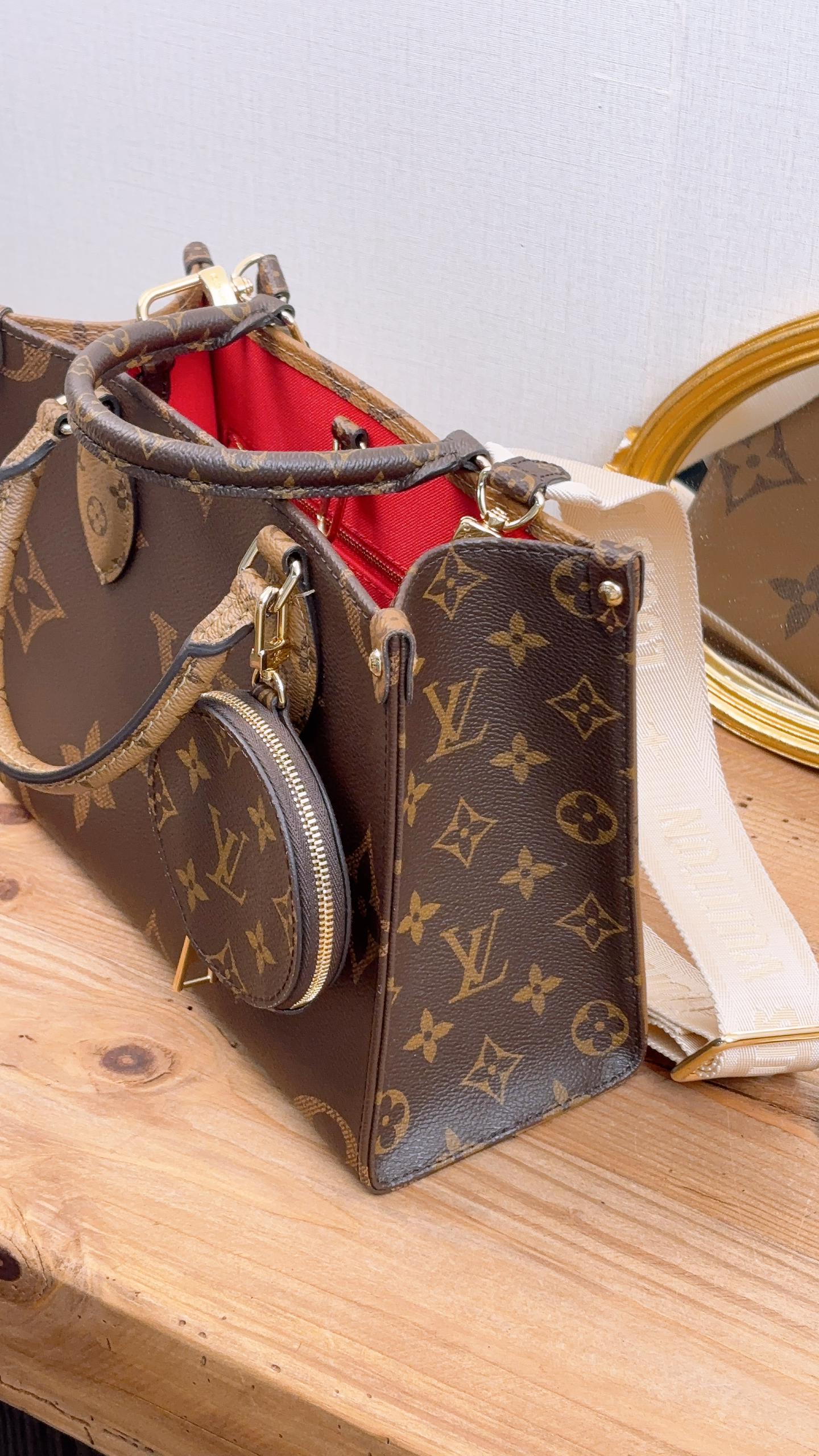 LV Reverse Monogram On The Go PM