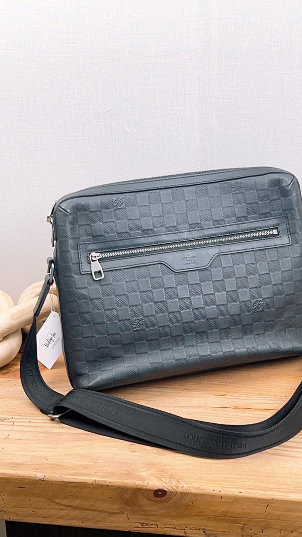 LV Damier Infini Calypso MM Messenger Bag